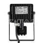 Proyector de LED 10W SAMSUNG Chip con sensor cuerpo negro 6400K - 2