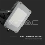 150W LED Floodlight SMD SAMSUNG Chip Slim Black Body 4000K - 8