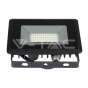 20W LED Floodlight SMD E-Series Black Body Red IP65 - 3