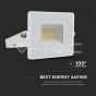 20W LED Floodlight SMD G2 E-Series White Body 4000K - 4