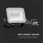 20W LED Floodlight SMD SAMSUNG Chip PRO-S Black Body 3000K - 4