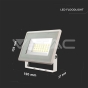 Foco Proyector LED 20W SMD Cuerpo Blanco 6400K - 7