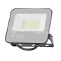 30W LED Floodlight 4000K Black Body Grey Glass 160lm/W 5yrs Warranty - 1