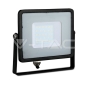 30W LED Floodlight SMD SAMSUNG Chip Slim Black Body Warm White - 4