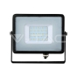 30W LED Floodlight SMD SAMSUNG Chip Slim Black Body Warm White - 5
