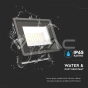 50W LED Floodlight SMD F-Series Black Body 4000K - 5