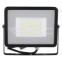 50W LED Floodlight SMD SAMSUNG Chip Slim Black Body 6500K - 2