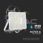50W LED Floodlight SMD SAMSUNG Chip Slim White Body 4000K - 16