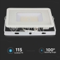 50W LED Floodlight SMD SAMSUNG Chip Slim White Body 4000K - 20