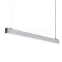 Luminaria Colgante Lineal 40W LED SAMSUNG CHIP Cuerpo Plateado 4000K 1200x50x65mm - 6