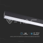 LED Linear Light SAMSUNG Chip 40W Surface Black Body 4000K - 8