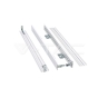 Aluminium Frame 600 x 600 Screw Fixed White - 2