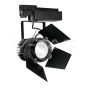 Foco LED en Carril 33W SAMSUNG CHIP Cuerpo Negro 4000K - 1