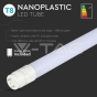 LED Tube T8 18W 120 cm Nano Plastic Non Rotation Warm White - 3