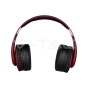 Auriculares inálambricos Bluetooth diadema ajustable 500mAh rojos W/BAG - 2