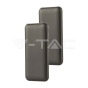 10000mAh Power Bank 2A 30CM Type C Cable Grey - 2