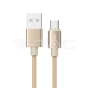 1m. Micro USB Cable Gold Platinum Series - 1