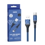 Cable USB 1m. Tipo C Azul Gold Series - 7