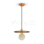 Metal Pendant Light Rose Gold