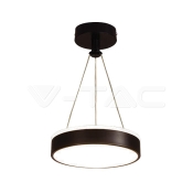 12W LED Designer Hanging Light Black 4000K