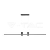 19W LED Designer Hanging Lamp Black 3000K