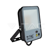 30W LED Sensor Day Light Floodlight SAMSUNG Chip 100 lm/W Black Body 4000K