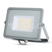 50W LED Floodlight SMD SAMSUNG Chip Slim Grey Body 4000K
