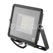 50W LED Floodlight SMD SAMSUNG Chip Slim Black Body 4000K