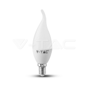 LED Bombilla - 4W E14 Tipo Vela llama Blanco Cálido