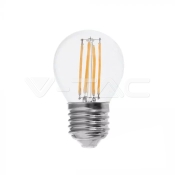 LED Bulb 6W Filament E27 G45 Clear Cover 4000K