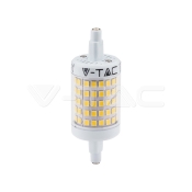 Bombilla LED Plástico 7W R7S 78mm 3000K