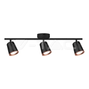 Lámpara de pared LED 3x6W 3000K Cuerpo Negro