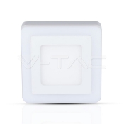 15W LED Panel Surface Twin Square Warm White
