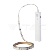 2.4W LED Strip 2835 with Sensor 1m. 4000K