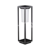 Lámpara de suelo solar 4W LED SAMSUNG Chip cuerpo gris 3000K