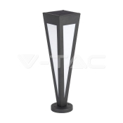 2W LED Solar Garden Lamp 3000K Black body