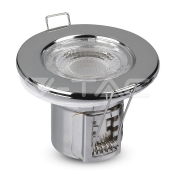 5W LED Fire Rated Downlight SAMSUNG Chip Chrome Dimmable 4000K