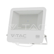 100W LED Floodlight SMD SAMSUNG Chip 1m Wire White Body Grey Frosted Glass 6400K