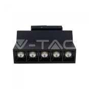 12W LED Linear Trackight SAMSUNG Chip Black Body 5700K