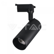 18W LED Tracklight SAMSUNG Chip Black Body 4000K